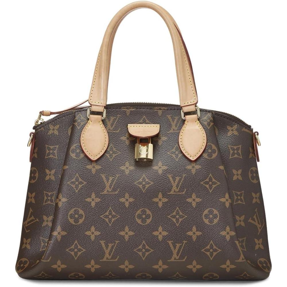 imageWhat Goes Around Comes Around Womens PreLoved Louis Vuitton Monogram Rivoli NM PM SatchelBrown