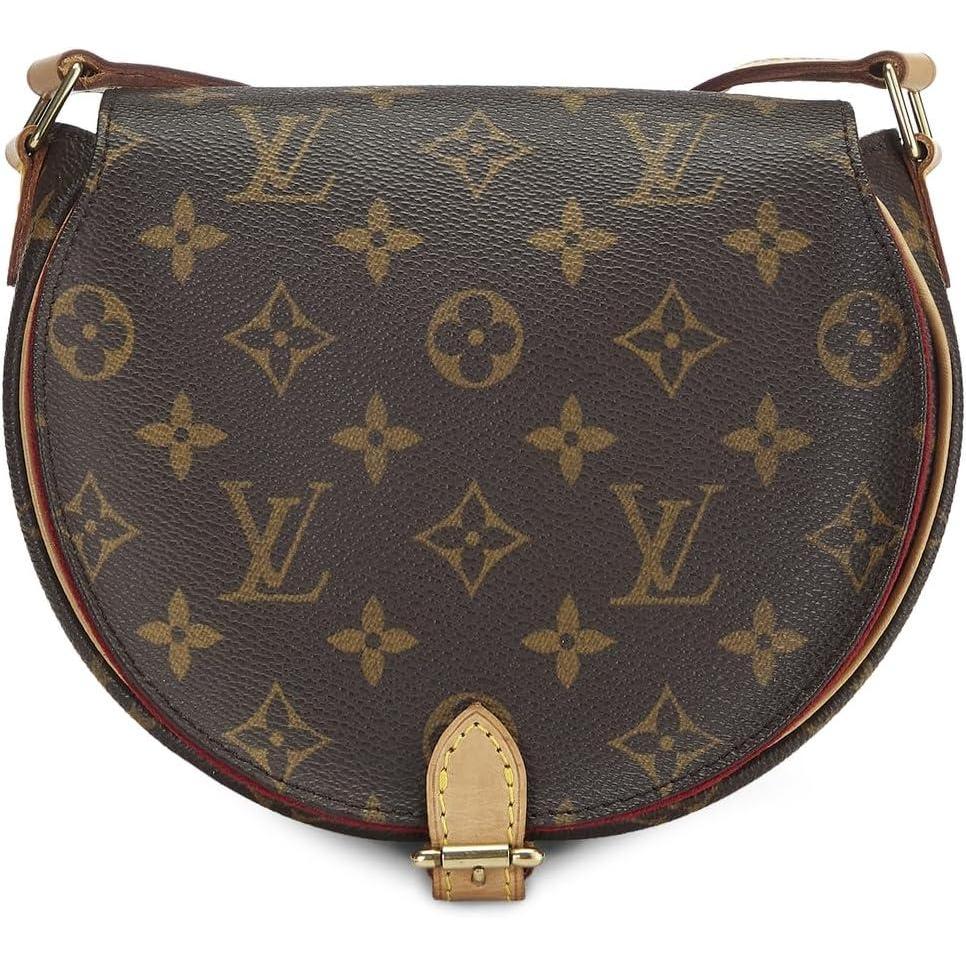 imageWhat Goes Around Comes Around Womens PreLoved Louis Vuitton Monogram Tambourine Shoulder BagBrown