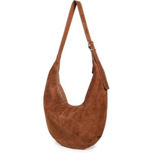 Madewell Women’s The Essential Curve Shoulder Bag(Soft Mahogany)