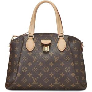 What Goes Around Comes Around Women’s Pre-Loved Louis Vuitton Monogram Rivoli NM PM Satchel(Brown)