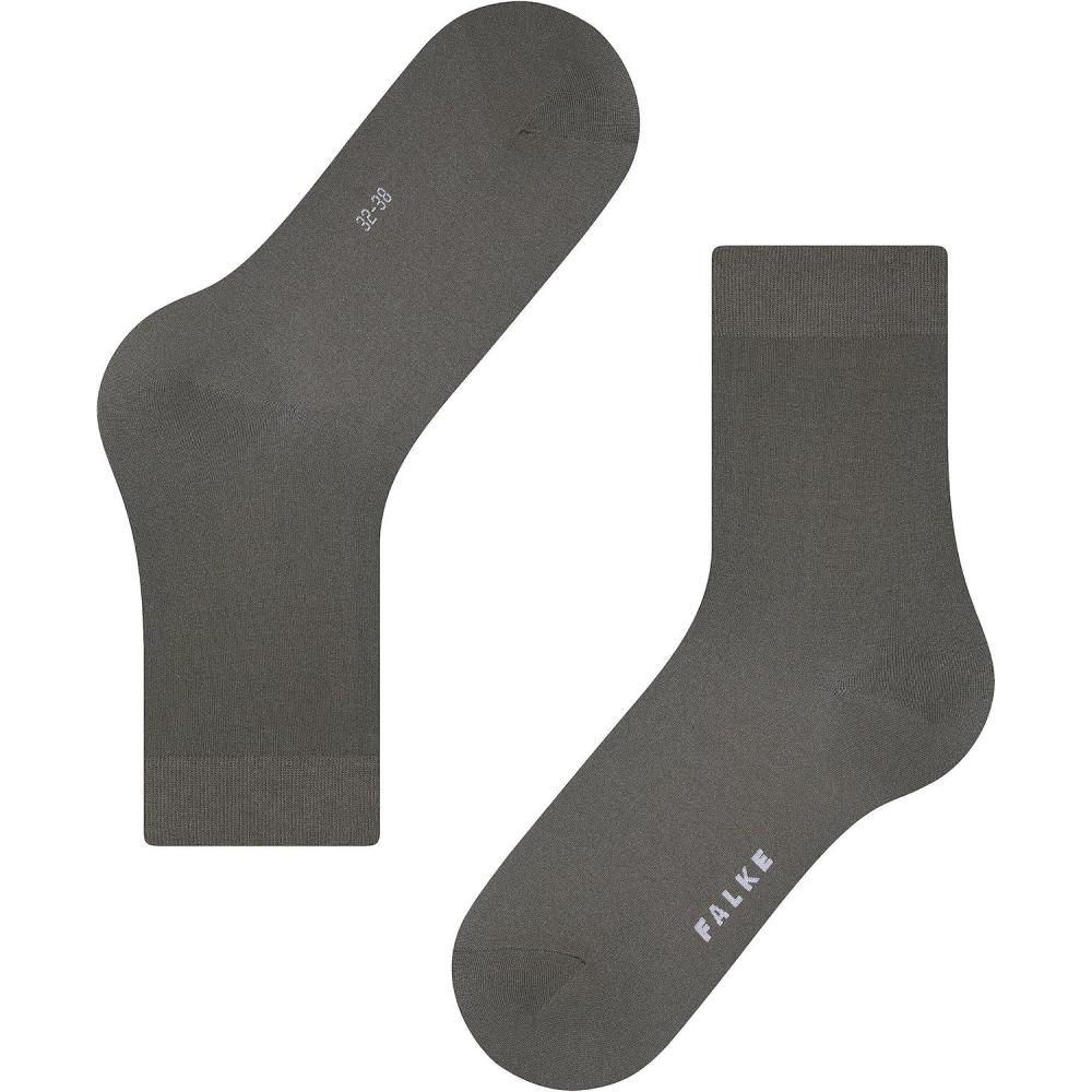 imageFALKE Women Cotton Touch Crew Cut W 1 PairGreen Military 7826