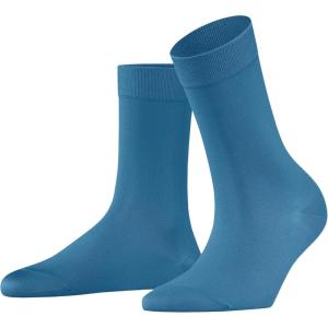 FALKE Women Cotton Touch Crew Cut W 1 Pair(Nautical Blue 6531)