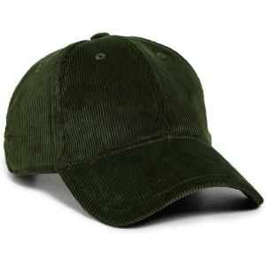 rag & bone Women’s Harlow Denim Baseball Cap(Olive Suede)