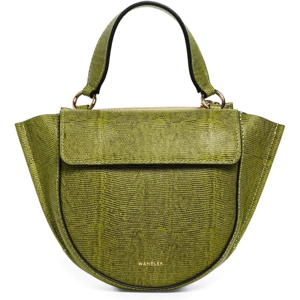 imageWandler Womens Hortensia Bag PiccolaLime Lizard