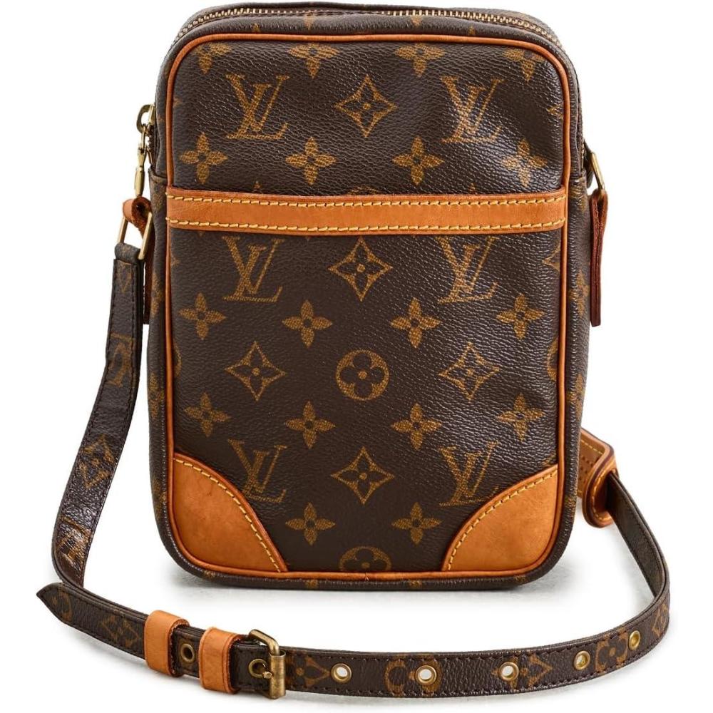 imageWhat Goes Around Comes Around Womens PreLoved Louis Vuitton Monogram Danube Camera BagBrown