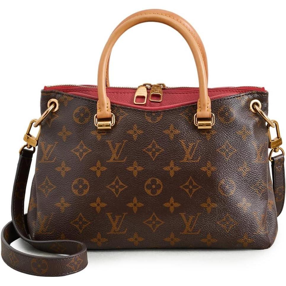 imageWhat Goes Around Comes Around Womens PreLoved Louis Vuitton Monogram Pallas BB Crossbody BagRed