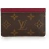 imageWomens PreLoved Louis Vuitton Card Holder MonogramBrown