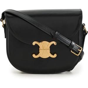 Women’s Pre-Loved Celine Shoulder Bag, Leather(Black)