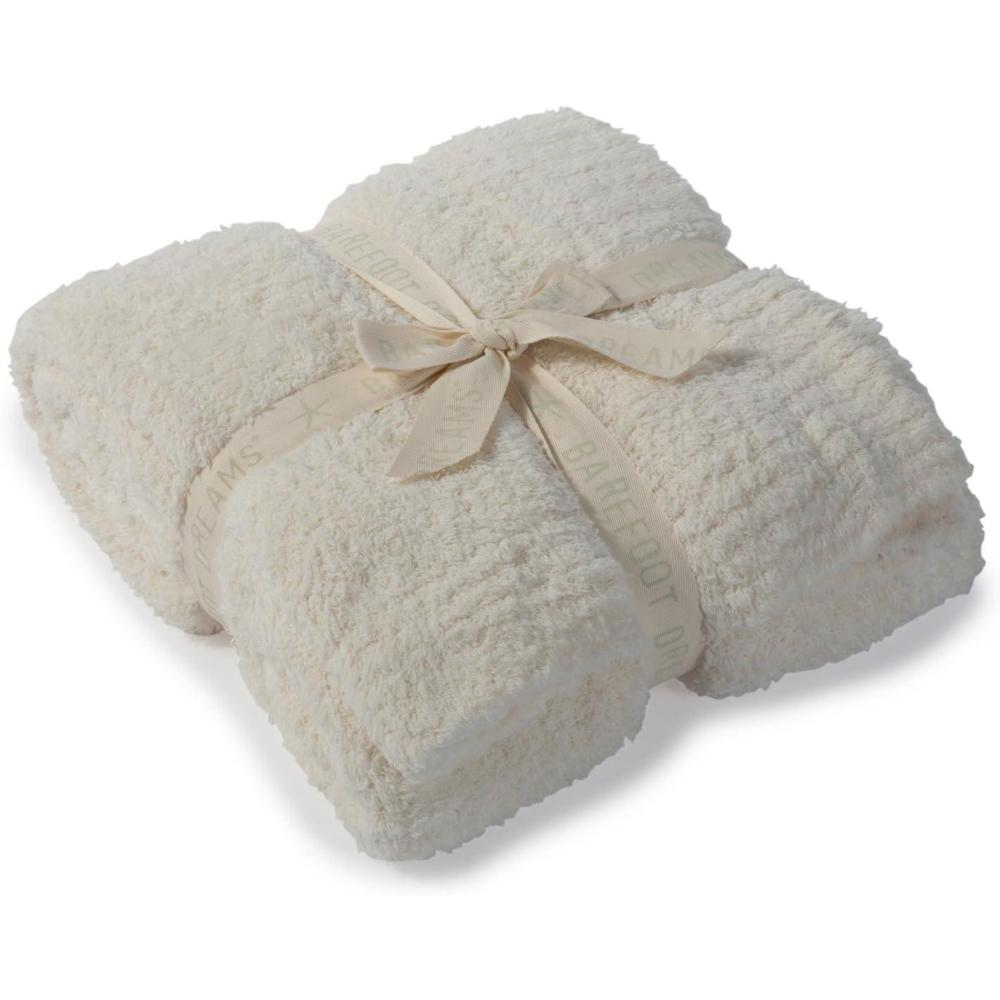 imageBarefoot Dreams CozyChic Throw Oyster 54x72Cream