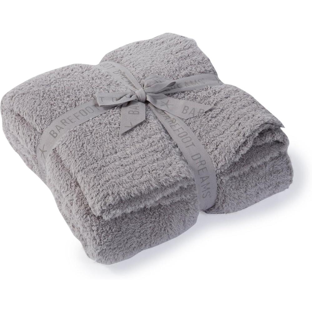 imageBarefoot Dreams CozyChic Throw Oyster 54x72Dove Gray