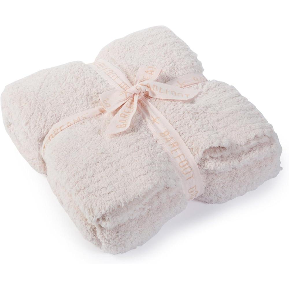 imageBarefoot Dreams CozyChic Throw Oyster 54x72Pink