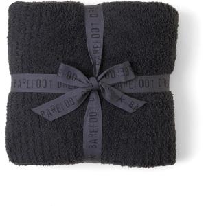 Barefoot Dreams® CozyChic® Throw, Oyster, 54″x72″(Carbon)