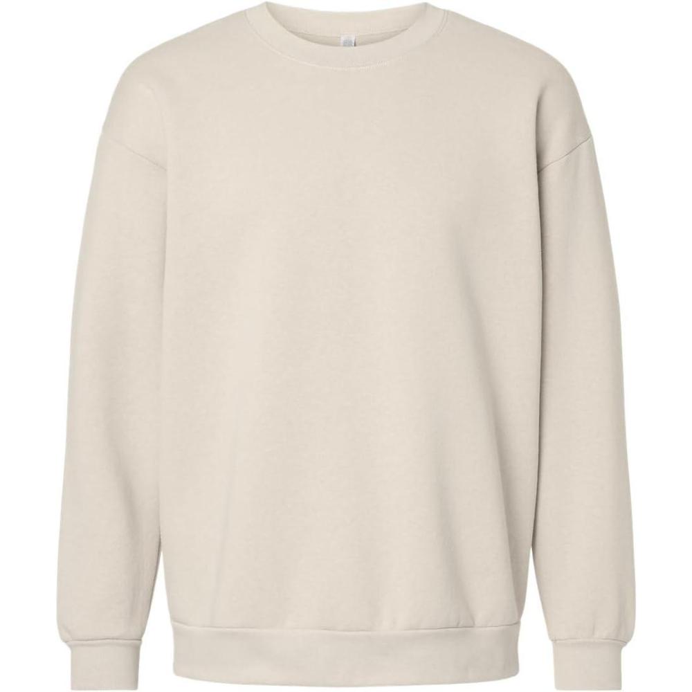 imageAmerican Apparel Unisex ReFlex Fleece Crewneck Sweatshirt Bone