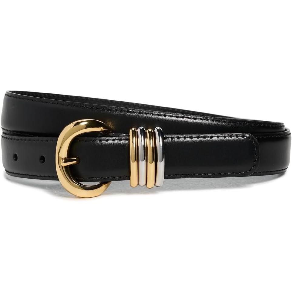 imageMadewell Womens Mixed Metal Keeper BeltTrue Black