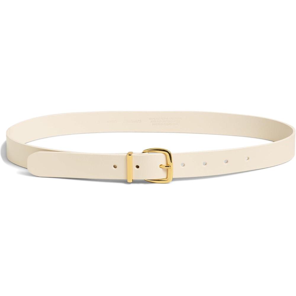 imageMadewell Womens The Essential Leather BeltEcru