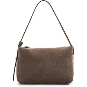 Clare V. Women’s Fleurine Suede Bag(Chocolate)