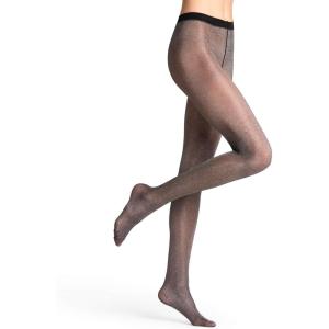 Falke Women’s Glitter Tights(Black/Silver)