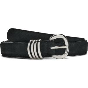 Madewell Women’s Metal Keeper Belt in Suede(Juniper Berry)