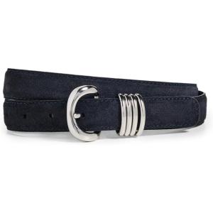 Madewell Women’s Metal Keeper Belt in Suede(Juniper Berry Suede)