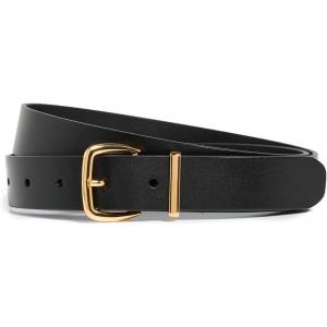 Madewell Women’s The Essential Leather Belt(True Black)