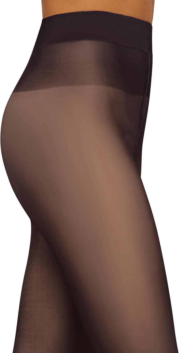 imageWolford Satin Touch 20 Denier Tights For Women Soft Satin Feel Sheer Hosiery ExtraWide Waistband Perfect for Any OccasionWild Plum