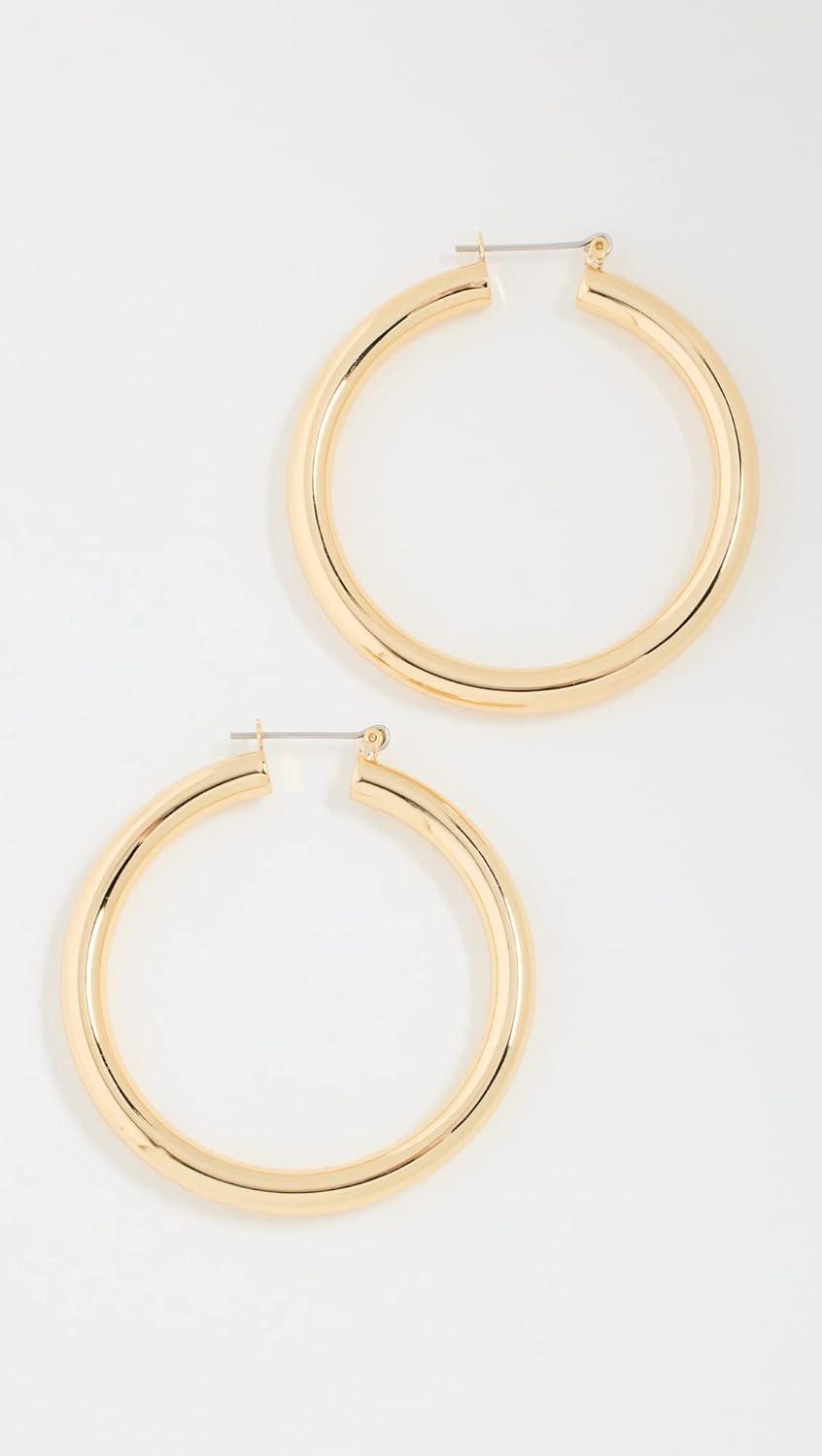 imageLuv Aj Womens Amalfi Tube Earrings Gold One Size
