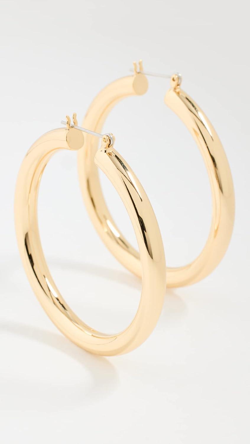 imageLuv Aj Womens Amalfi Tube Earrings Gold One Size