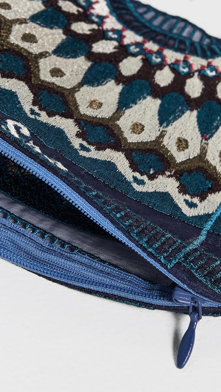 imageSea Womens Brigitte Tanaka x Antonia Fair Isle Coin PurseMulti