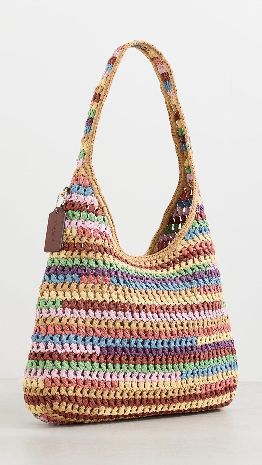 imageCOACH Brooklyn Shoulder Bag 34 in StrawMulti