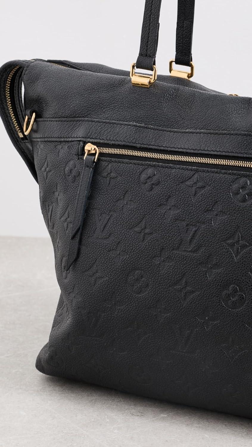 imageWHAT GOES AROUND COMES AROUND Womens PreLoved Louis Vuitton Empreinte Bastille PM BagBlack