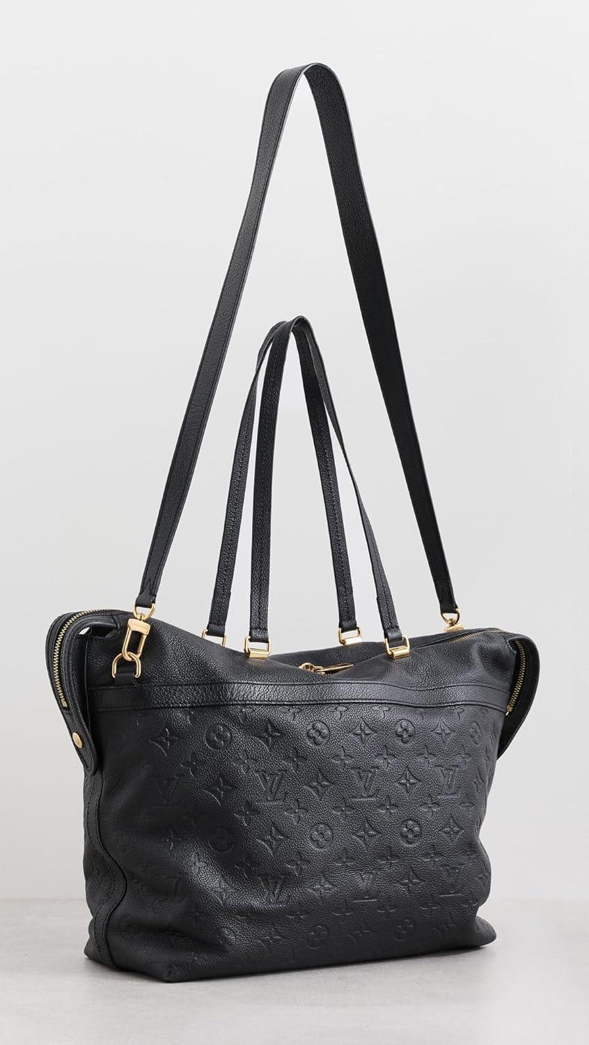 imageWHAT GOES AROUND COMES AROUND Womens PreLoved Louis Vuitton Empreinte Bastille PM BagBlack