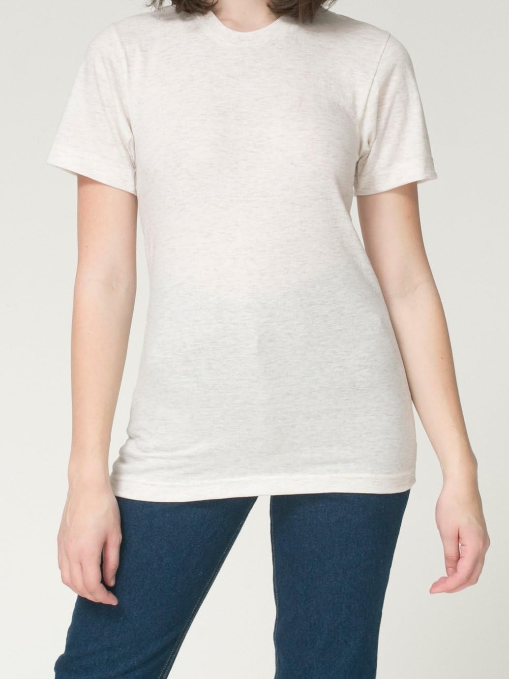 image:imageAmerican Apparel Mens TriBlend Short Sleeve Track ShirtTri Orchid