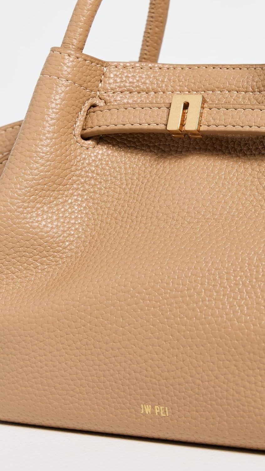 image:imageJW PEI Womens Hana Faux Leather Mini Tote BagLatte