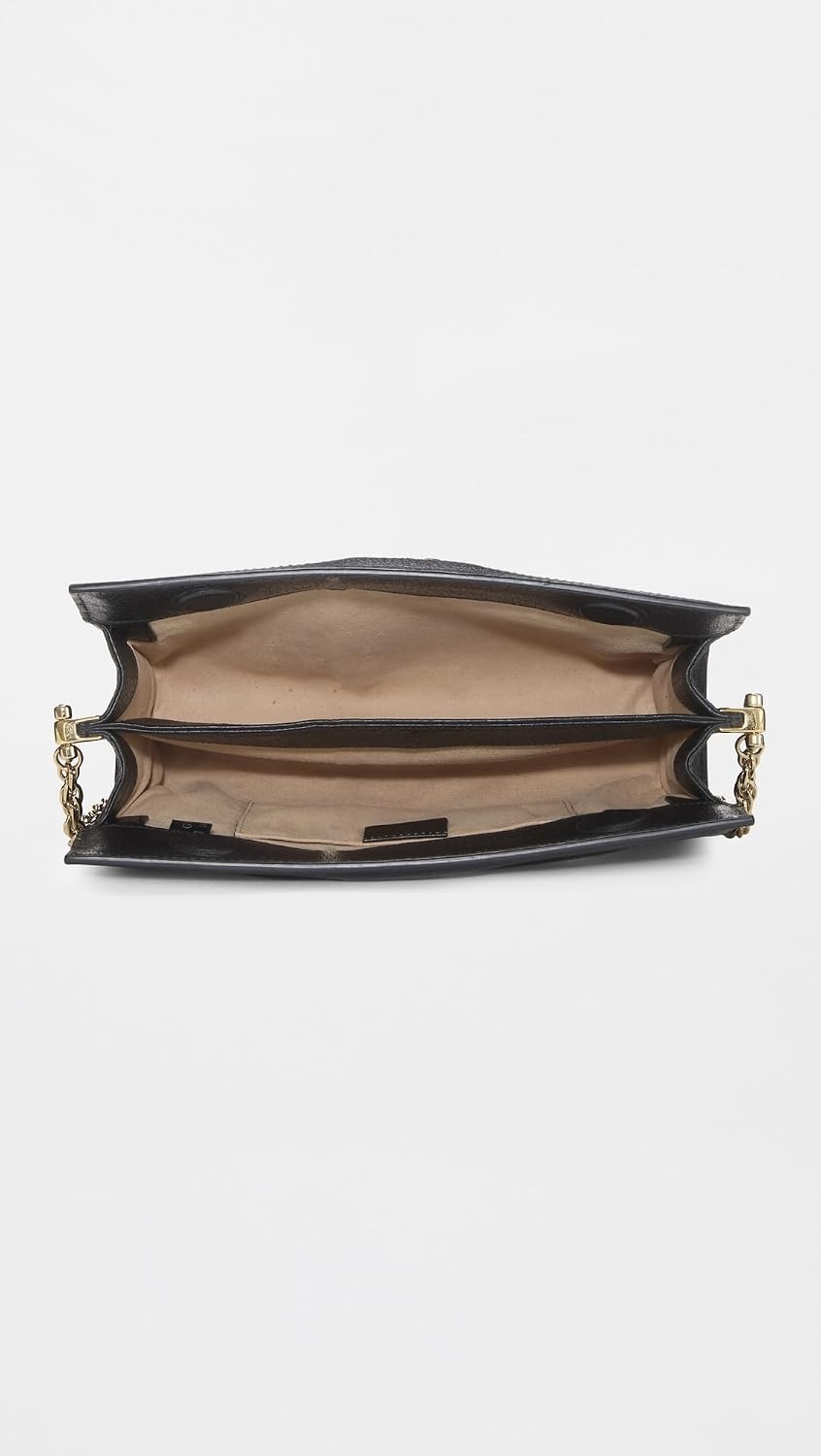 image:imageWHAT GOES AROUND COMES AROUND Womens PreLoved Gucci Leather Ophidia Small Shoulder BagBlack