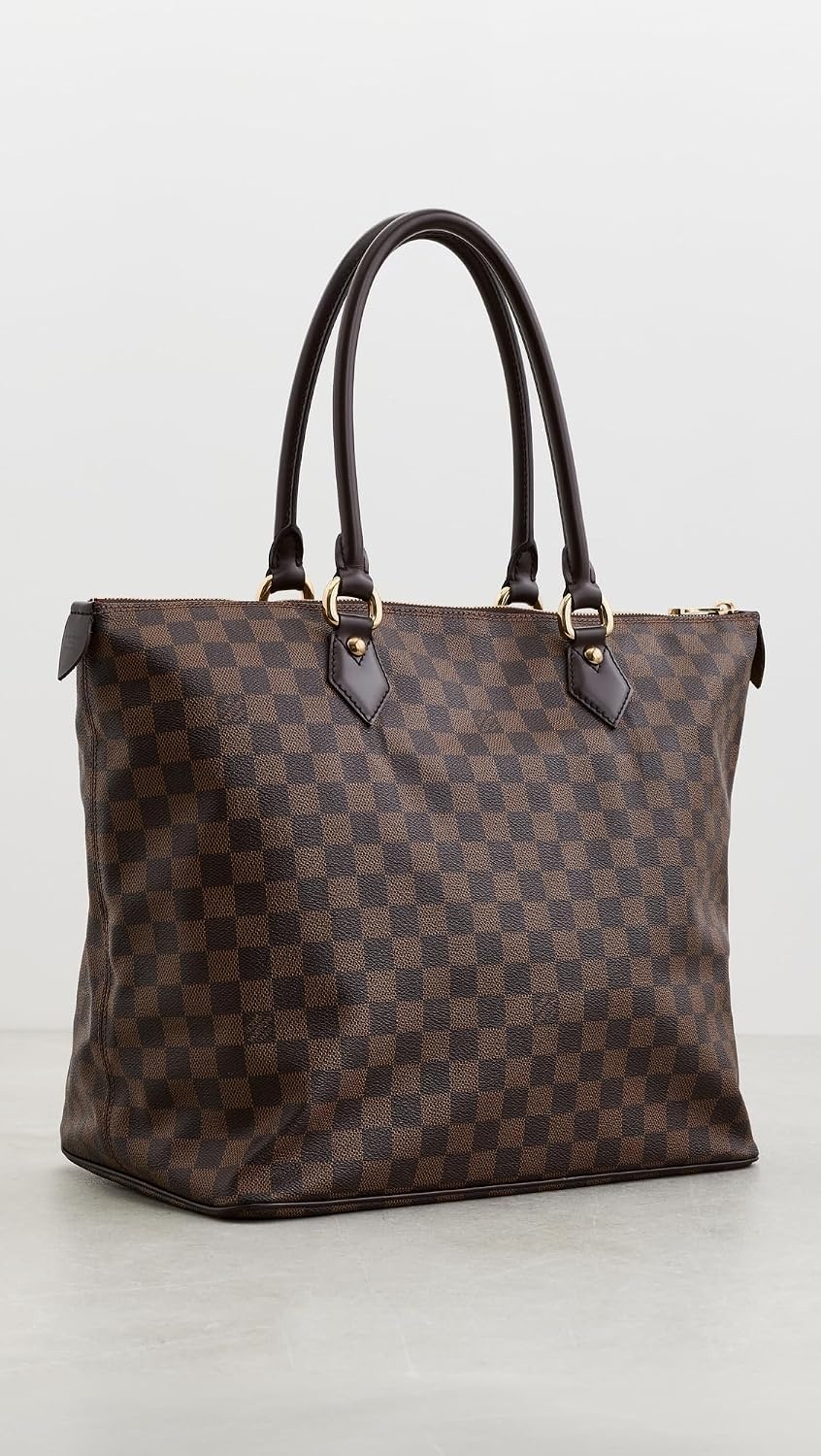 image:imageWomens PreLoved Louis Vuitton Damier Ebene Saleya Handbag GMBrown