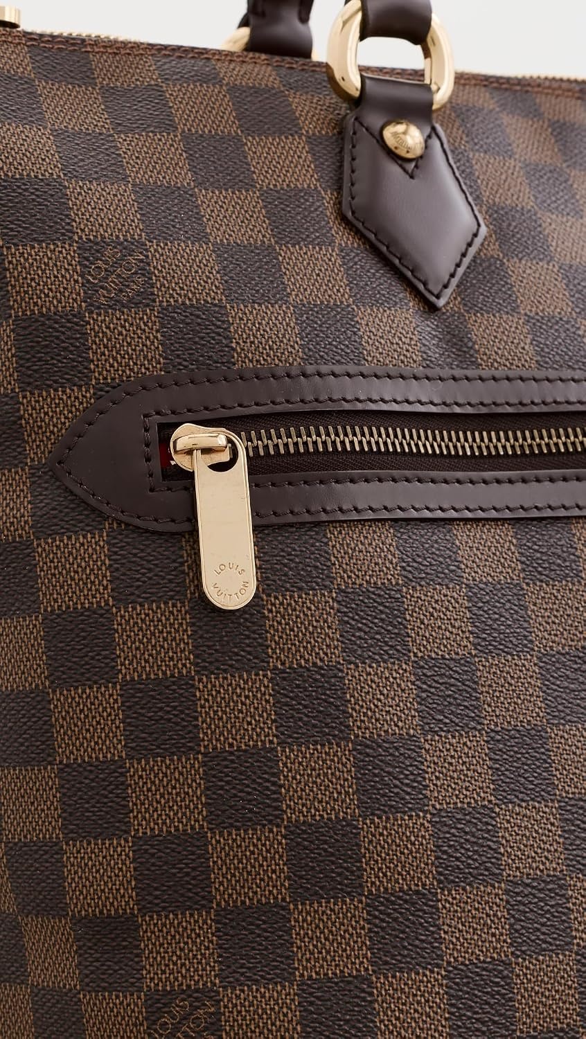 image:imageWomens PreLoved Louis Vuitton Damier Ebene Saleya Handbag GMBrown