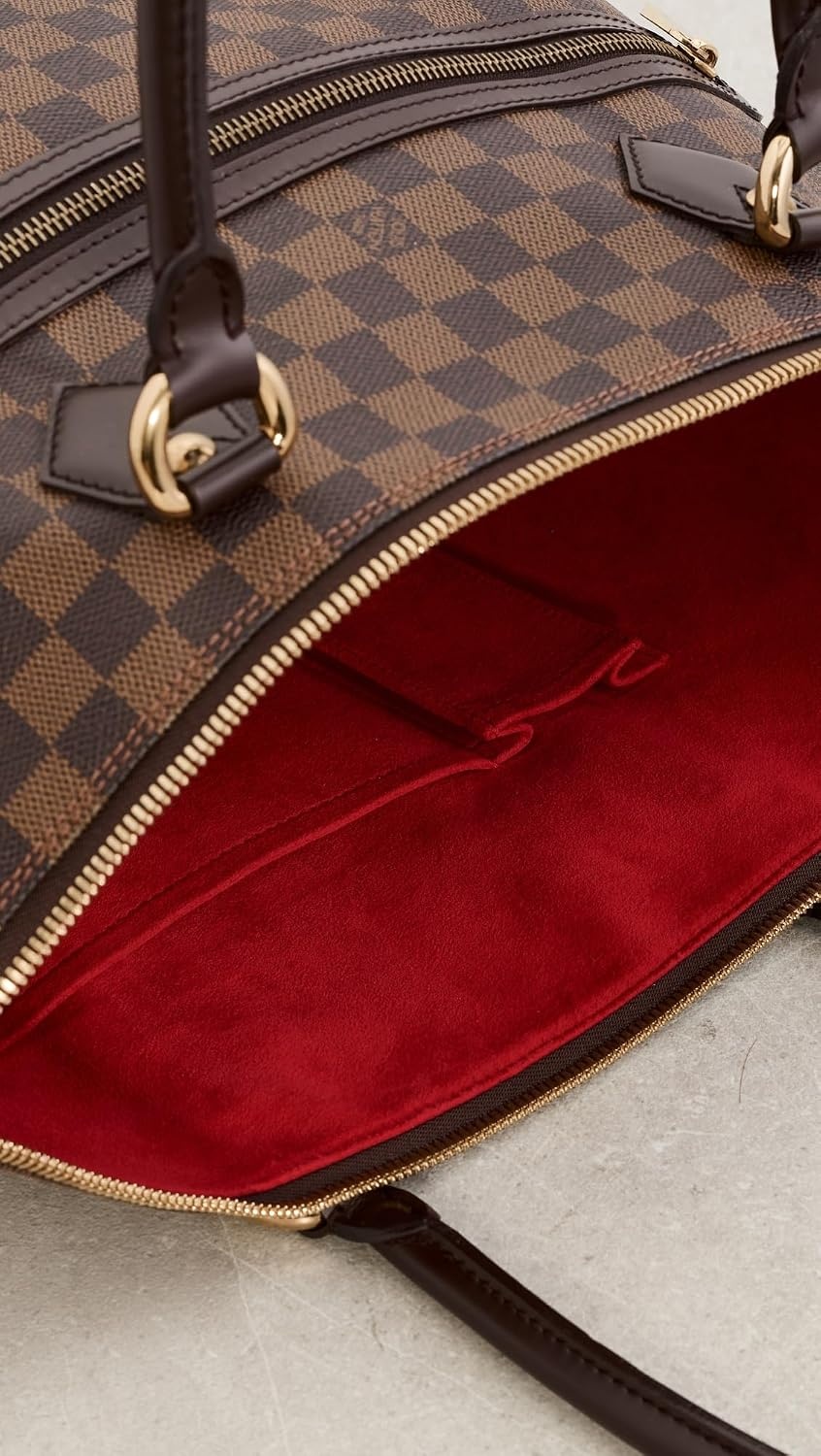 image:imageWomens PreLoved Louis Vuitton Damier Ebene Saleya Handbag GMBrown