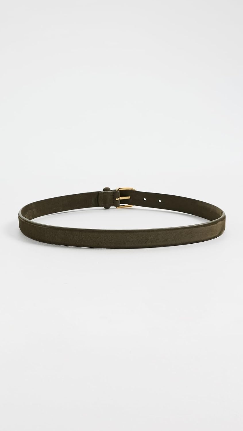 image:imageAndersons Womens Slim Nubuck Leather BeltGreen