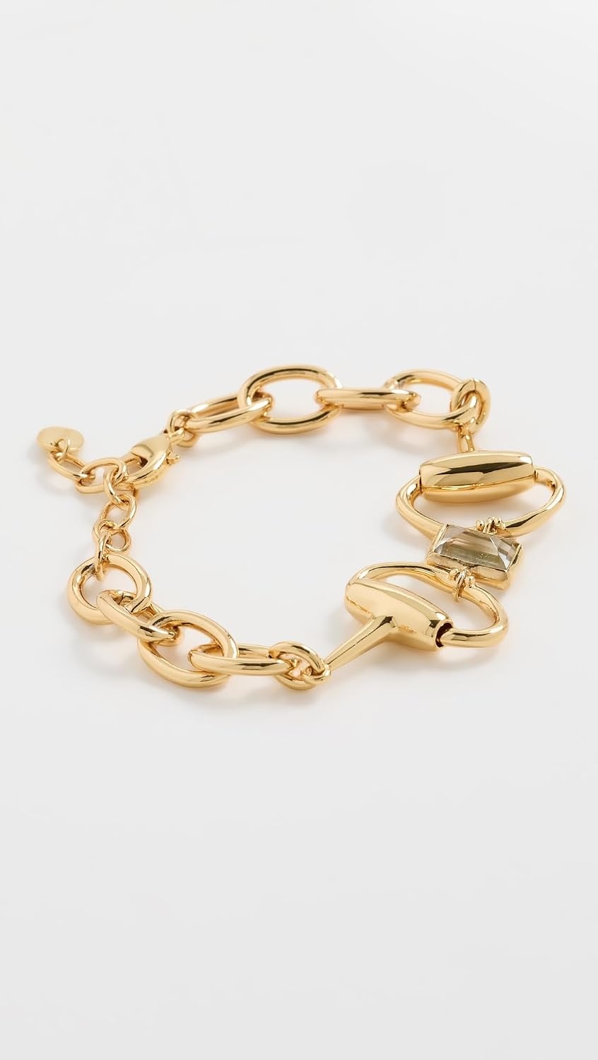 image:imageChan Luu Womens Horsebit BraceletGreen Amethyst