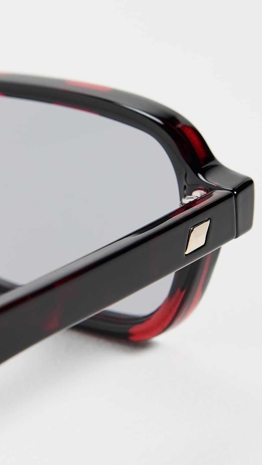 image:imageLe Specs Pilferer Retro Sunglasses for Women and MenCherry Tort FrameSmoke Lens