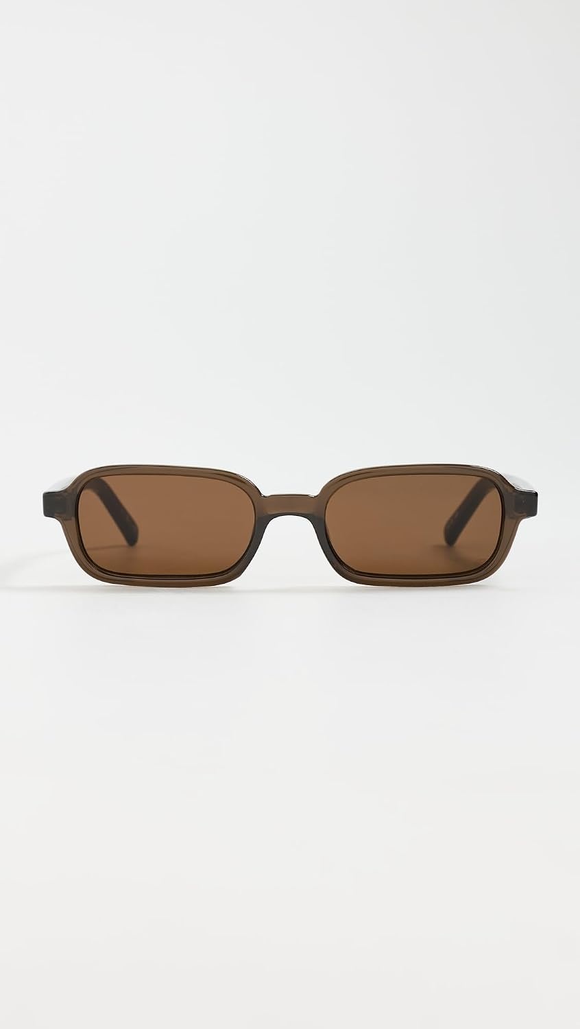 image:imageLe Specs Pilferer Retro Sunglasses for Women and MenCocoa FrameBrown Lens