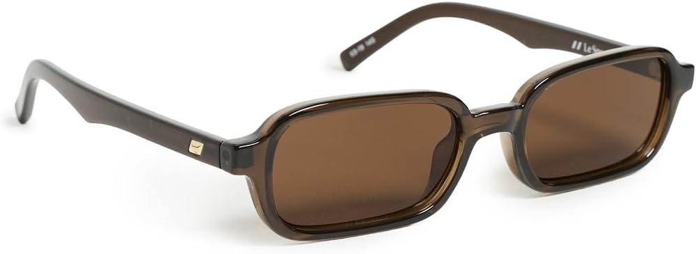 image:imageLe Specs Pilferer Retro Sunglasses for Women and MenCocoa FrameBrown Lens