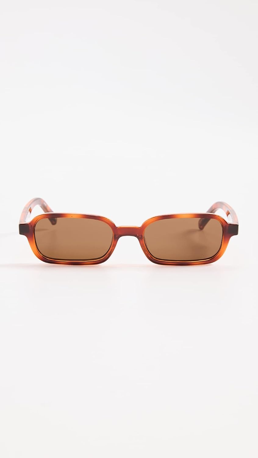 image:imageLe Specs Pilferer Retro Sunglasses for Women and MenToffee Tort FrameBrown Lens