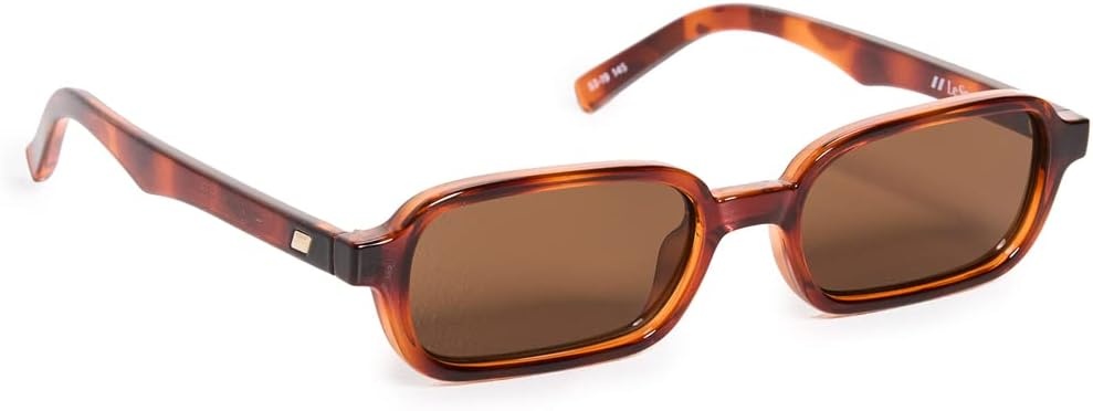 image:imageLe Specs Pilferer Retro Sunglasses for Women and MenToffee Tort FrameBrown Lens
