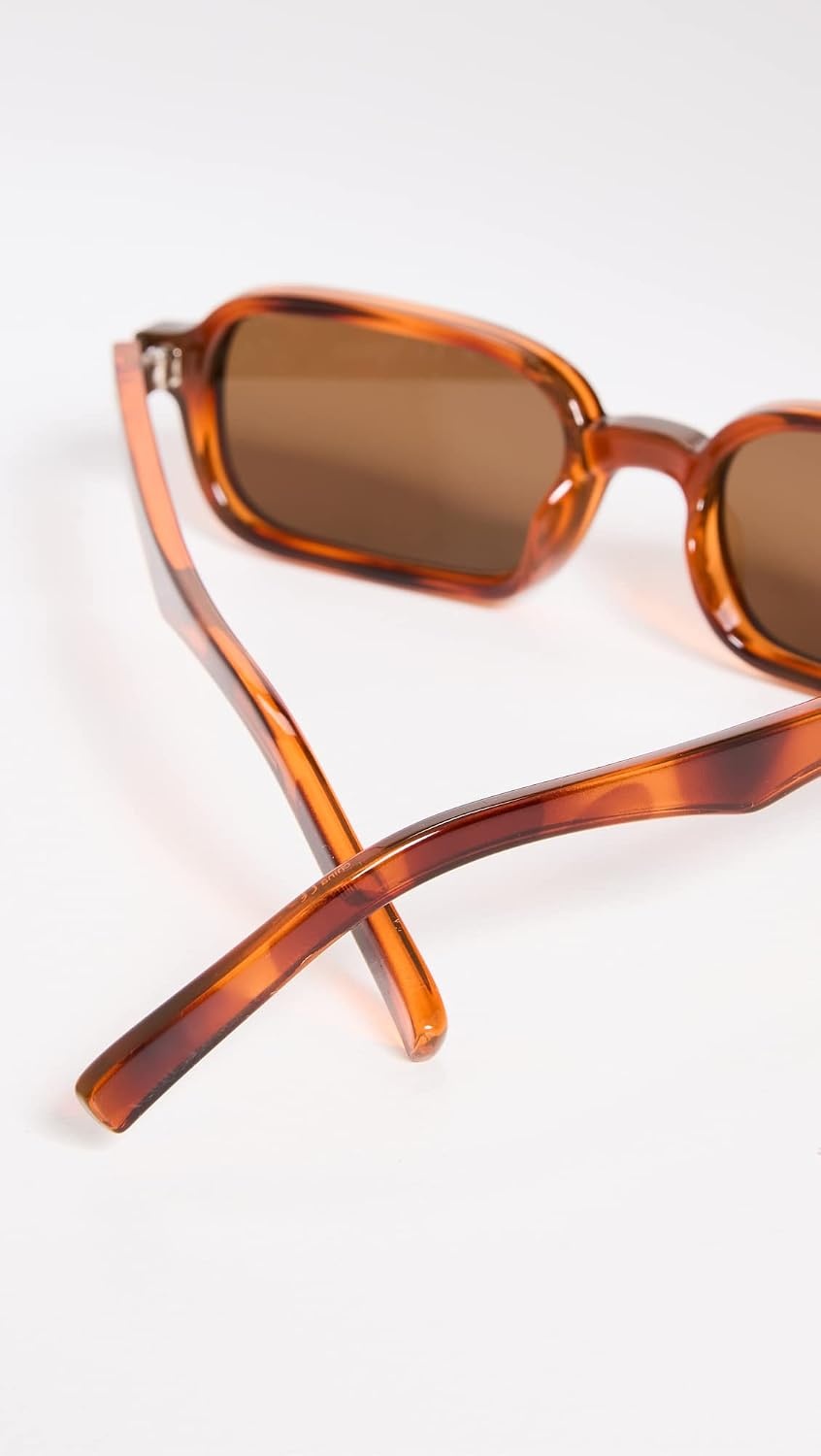 image:imageLe Specs Pilferer Retro Sunglasses for Women and MenToffee Tort FrameBrown Lens