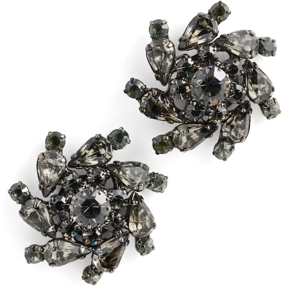 image:imageJennifer Behr Womens Shereen Stud EarringsBlack Diamond