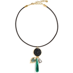 Chan Luu Women’s Simba Necklace(Black Obsidian)