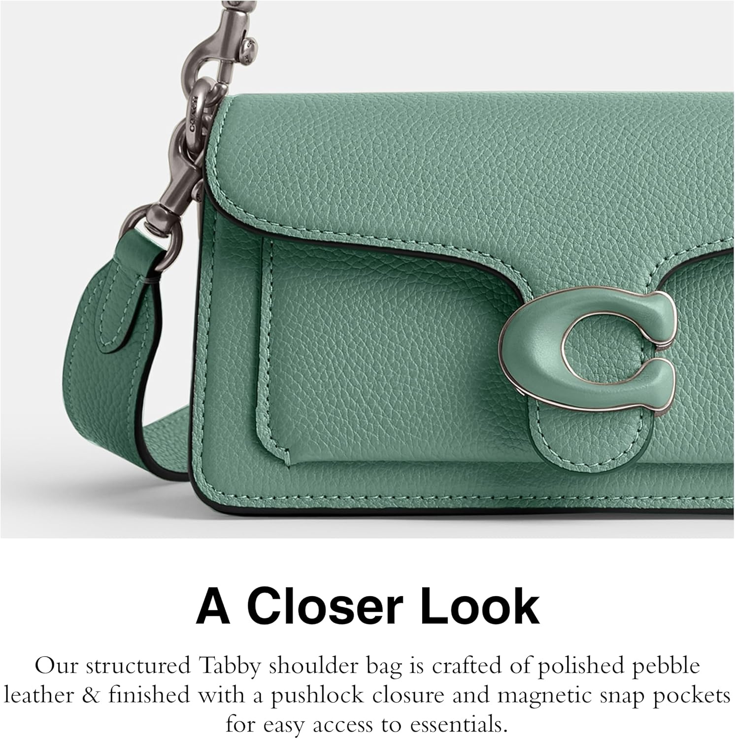 image:imageCOACH Tabby Shoulder Bag 20Aquamarine