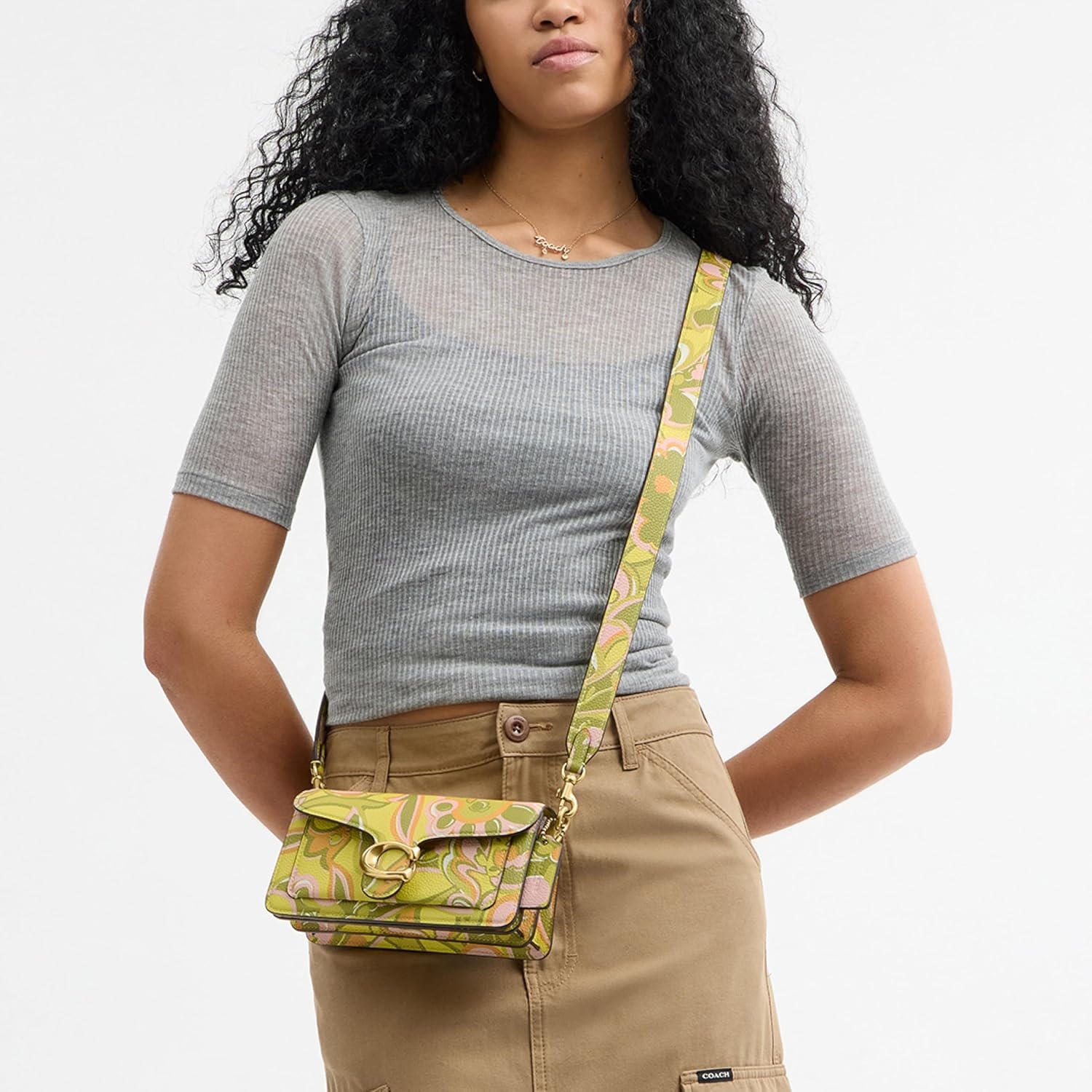 image:imageCOACH Tabby Shoulder Bag 20B4Yellow Green