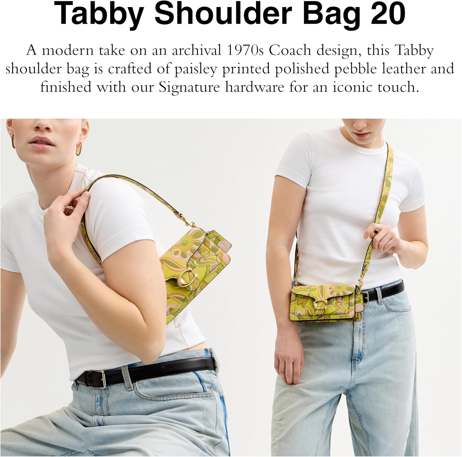 image:imageCOACH Tabby Shoulder Bag 20B4Yellow Green